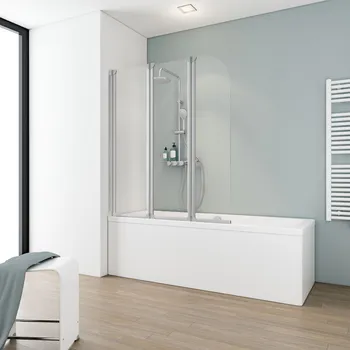 1245 mm, 1400 mm, Alu-Natur, Klar hell, Anschlag: links