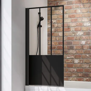 700 mm, 1300 mm, Mattschwarz, Loft, versiegelt